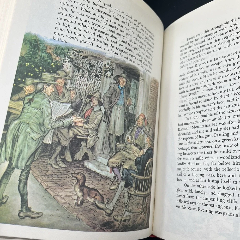 Deans Mother Goose Book Of Rhymes 1977 Edition Vintage Hardcover Children Book